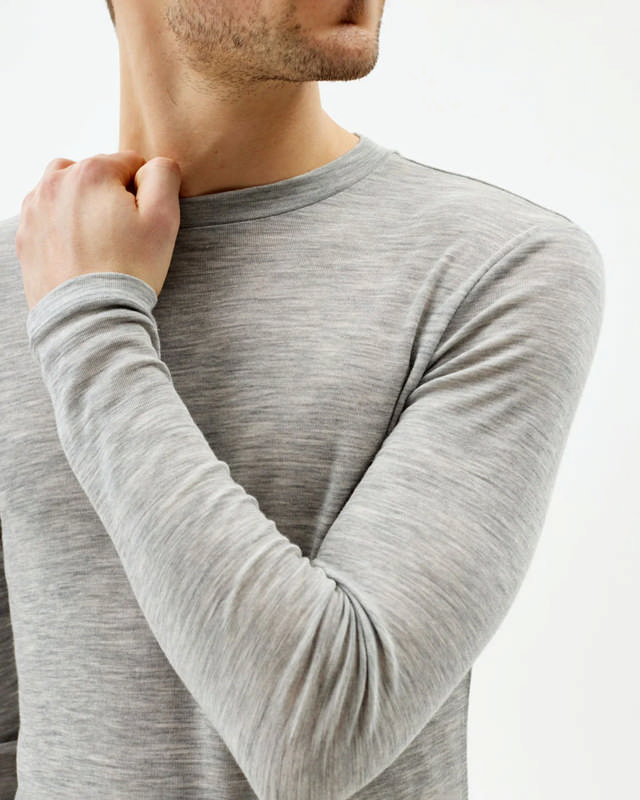 Wool Long Sleeve Men