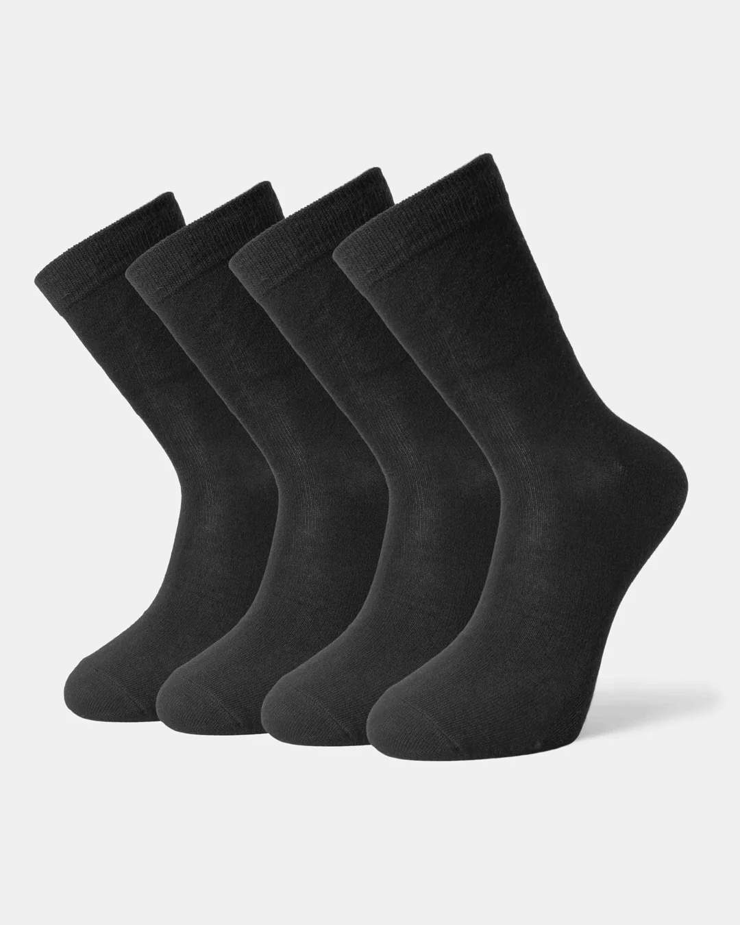 Sokker dame bomull 4-pack